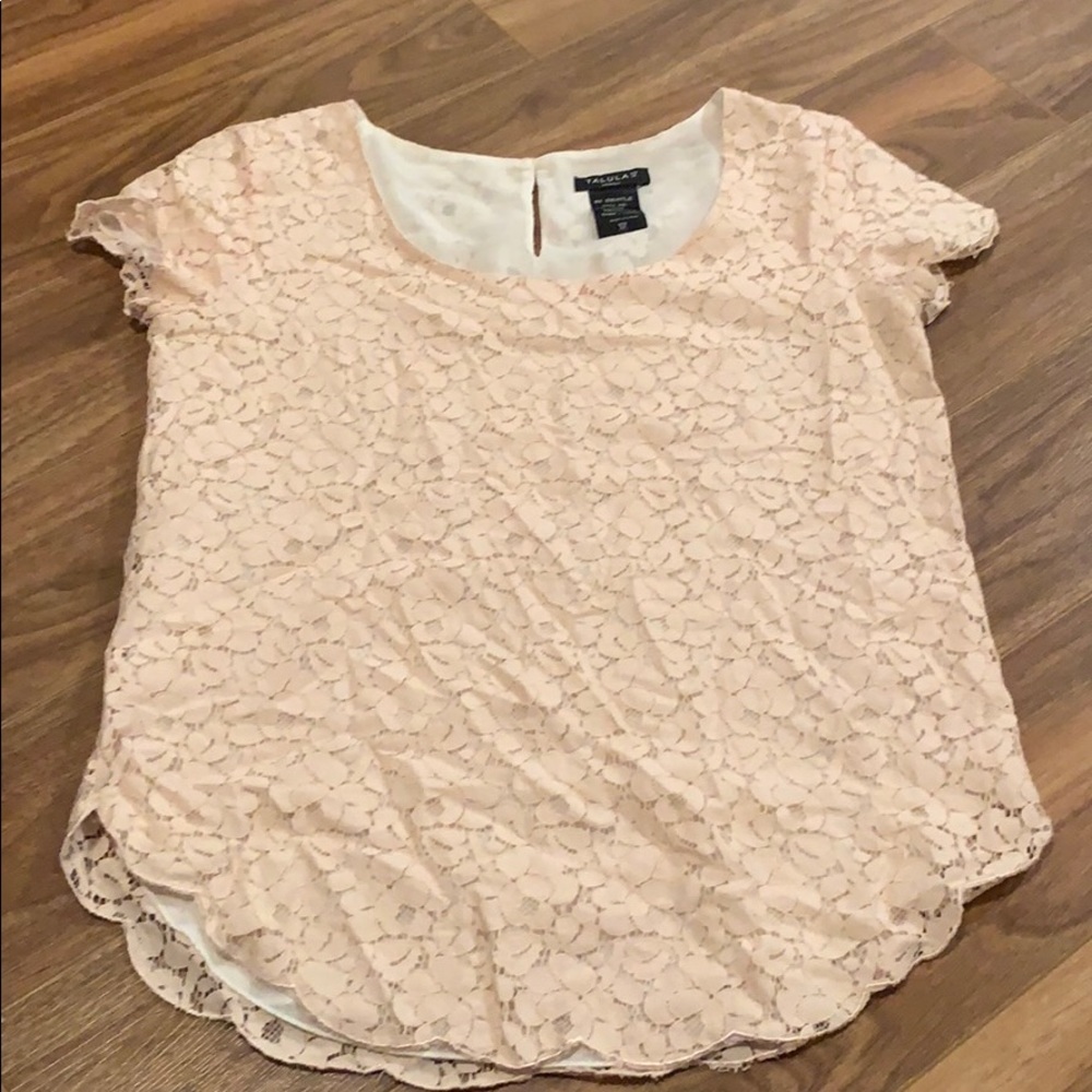 Talula short sleeve blouse aritzia